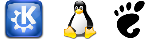 KDE + GNU/Linux + Gnome